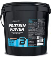 BioTechUSA Protein Power – 4000g Soja-Isolat, Zuckerfrei, Laktosefrei, mit Creatin NirooX Nutrition.